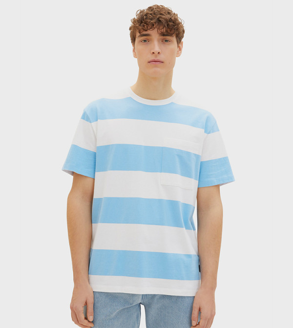 Tom Tailor Tom Tailor - Blue Casual T-Shirts