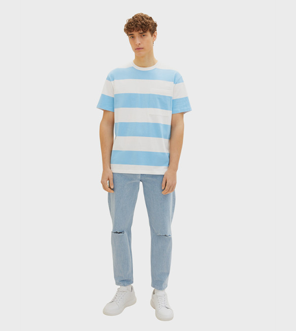 Tom Tailor Tom Tailor - Blue Casual T-Shirts