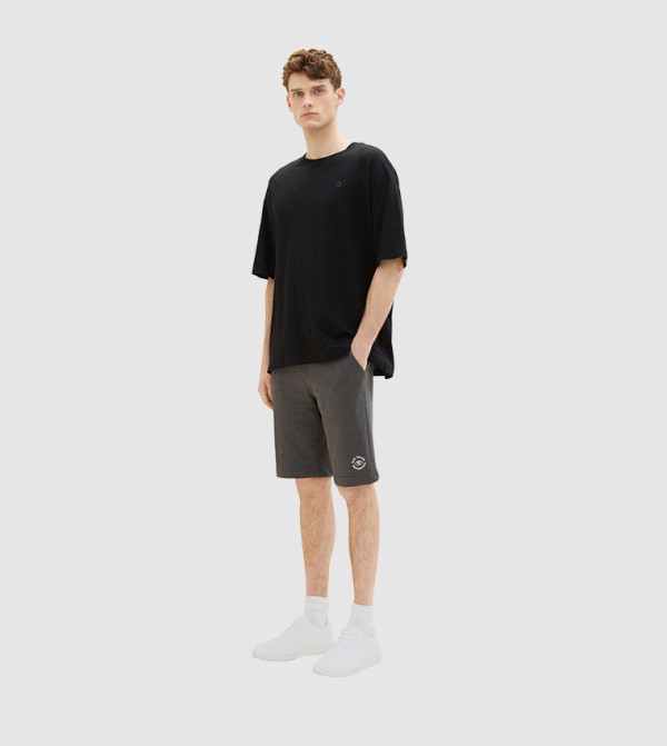Tom Tailor  Active Shorts - Charcoal Active Shorts