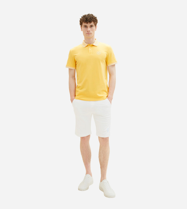 Tom Tailor  Active Shorts - Off White Active Shorts