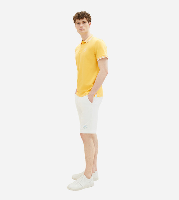 Tom Tailor  Active Shorts - Off White Active Shorts