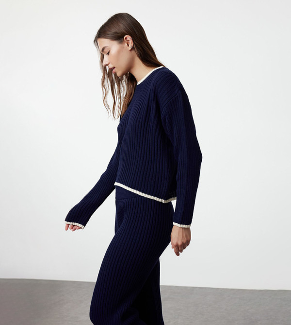 Trendyol - Outlet  Clothing Sets - Navy Co-Ord Set