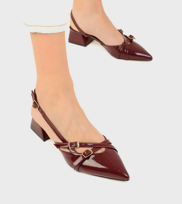 SOHO - Outlet  - Burgundy Pumps