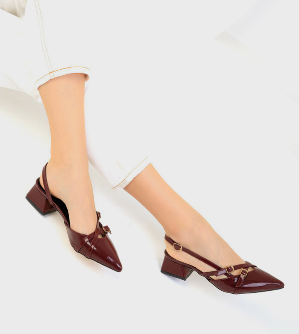 SOHO - Outlet  - Burgundy Pumps