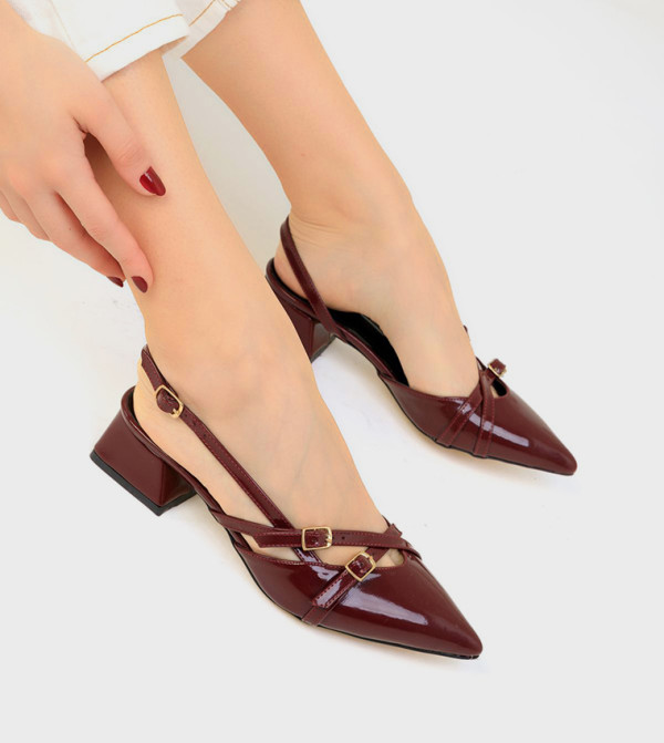 SOHO - Outlet  - Burgundy Pumps