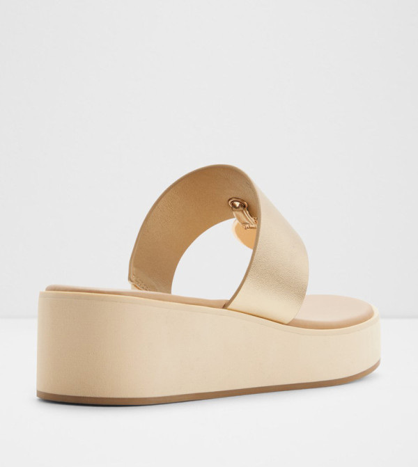 Aldo Wedges - Gold Wedges