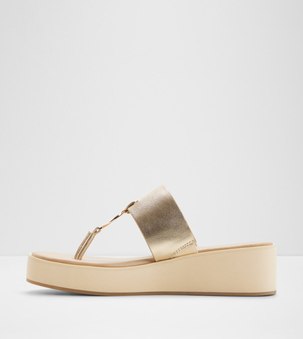 Aldo Wedges - Gold Wedges