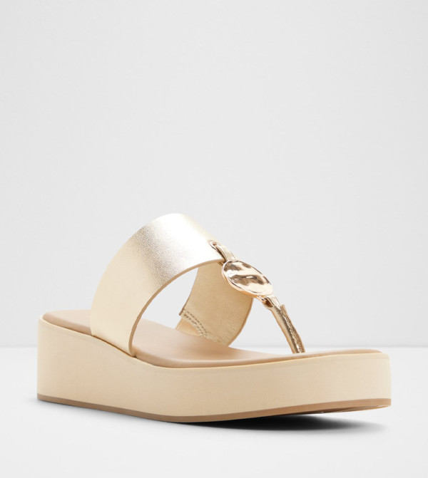 Aldo Wedges - Gold Wedges