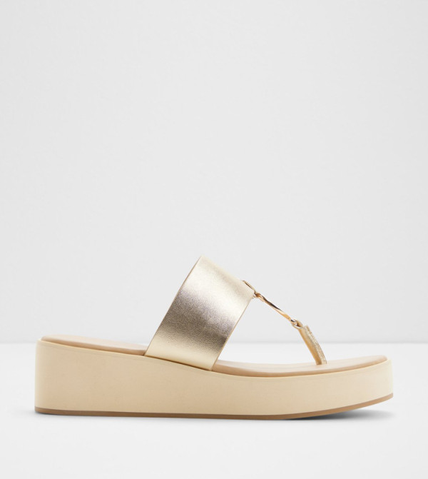 Aldo Wedges - Gold Wedges