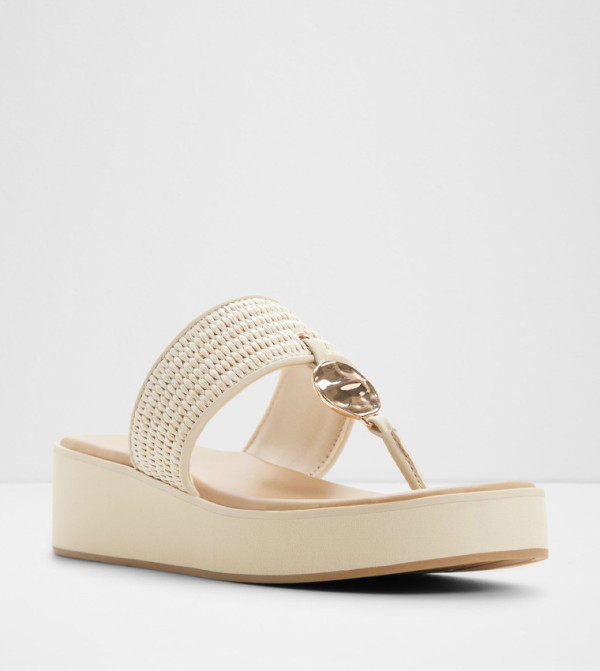 Aldo  Wedges - Cream Wedges