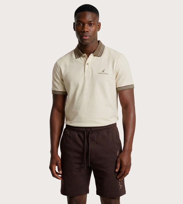 Nautica Nautica - Off White Polo T-shirts