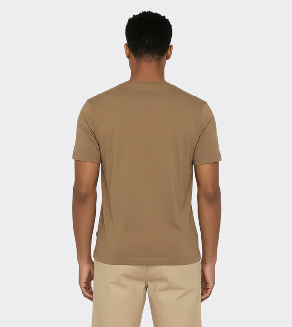 نوتيكا نوتيكا - بني  Round Neck T-Shirts