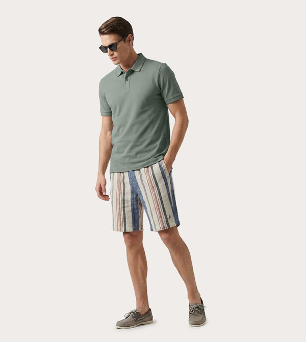 Nautica Nautica - Grey Polo T-shirts