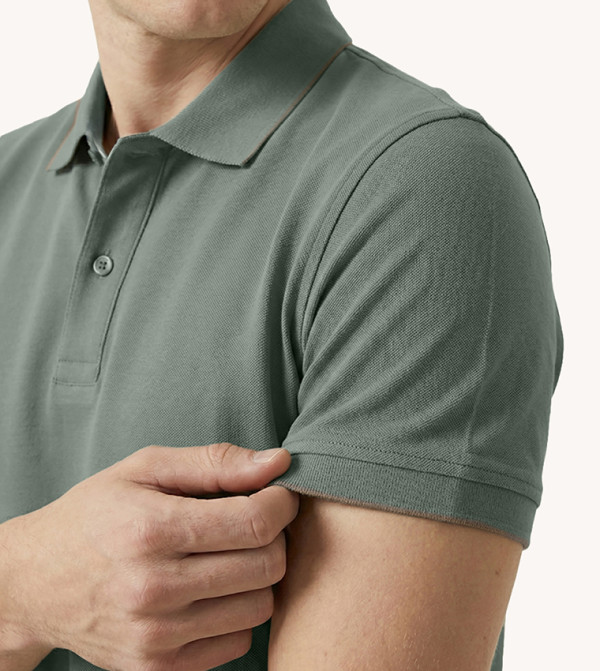 Nautica Nautica - Grey Polo T-shirts