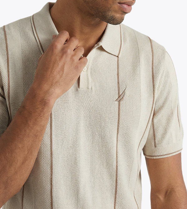 Nautica Nautica - White Polo T-shirts