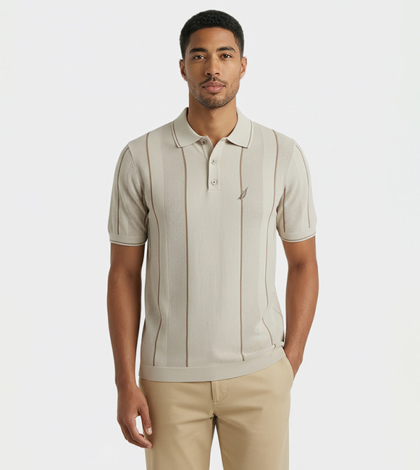 Nautica Nautica - White Polo T-shirts