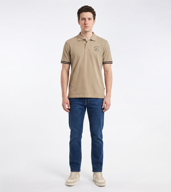 Nautica Nautica - Beige Polo T-shirts