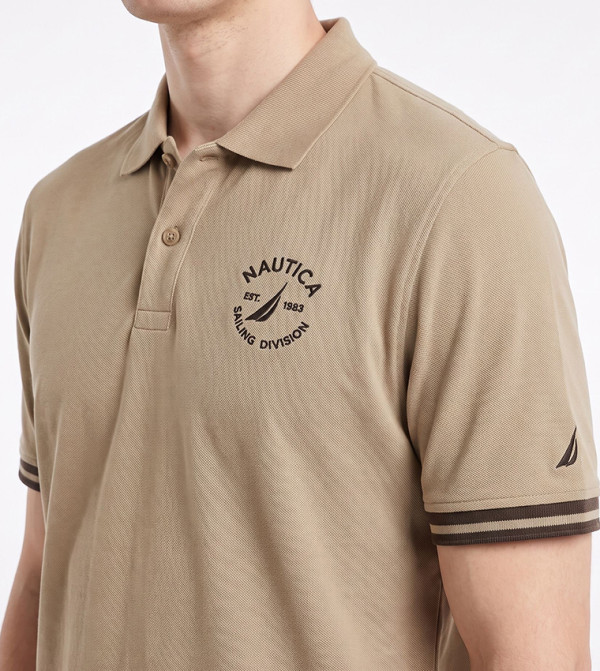Nautica Nautica - Beige Polo T-shirts