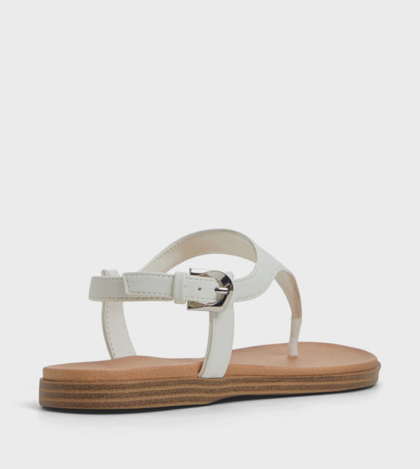 Call it Spring Call It Spring - White Flat Sandals