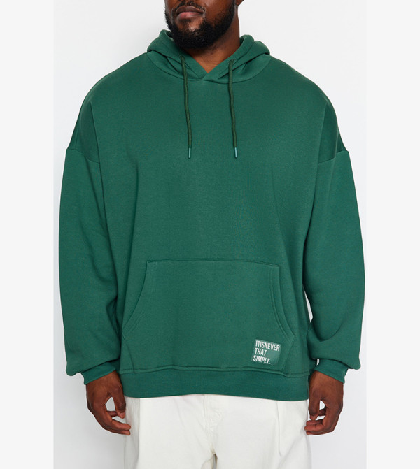 Trendyol Trendyol  - Green Hoodies