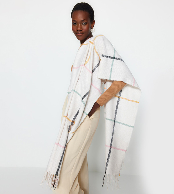 Trendyol Trendyol  - Beige Blanket Scarves