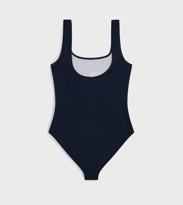 Tommy Hilfiger Swim Wear - Navy Legged Swimsuit