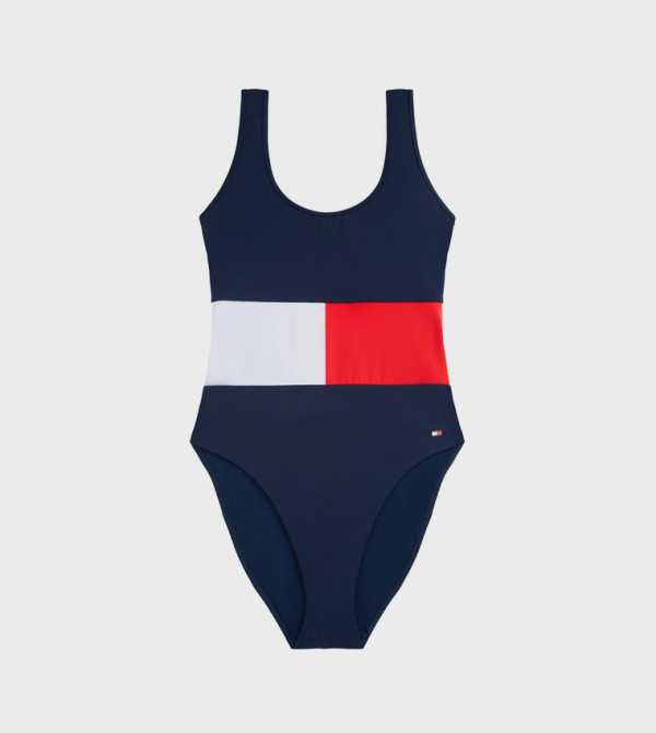 تومي هيلفيغر ملابس سباحة - كحلي Swimsuit