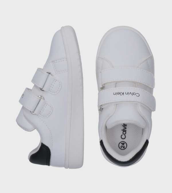 Calvin Klein  - White Low Top