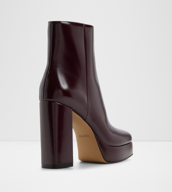 Aldo  bootedit - Burgundy Ankle length Boots