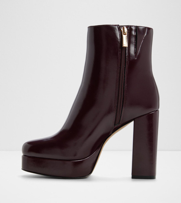 Aldo  bootedit - Burgundy Ankle length Boots
