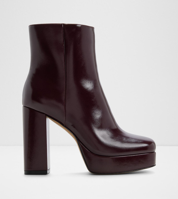 Aldo  bootedit - Burgundy Ankle length Boots