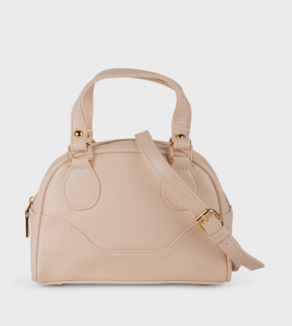 VINCCI VINCCI - Beige Handheld Bags