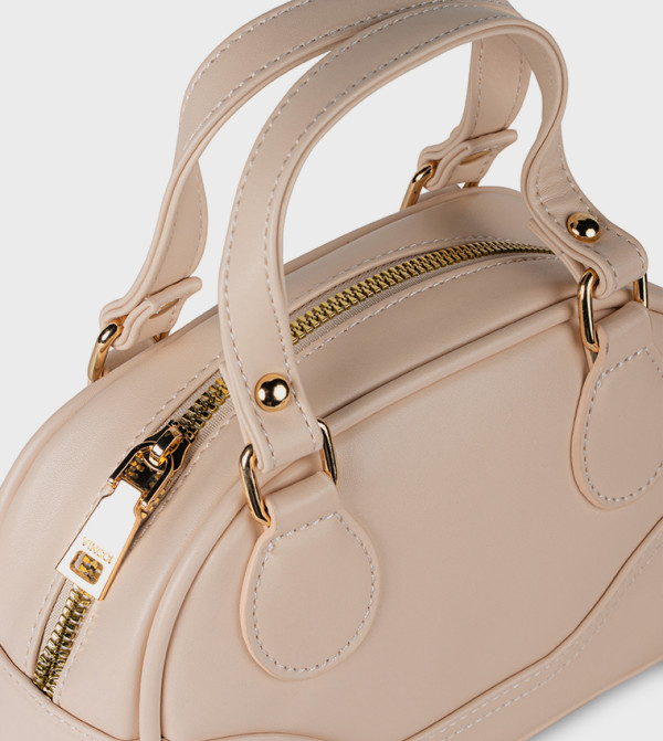 VINCCI VINCCI - Beige Handheld Bags