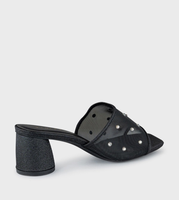 VINCCI Heels - Black Heels