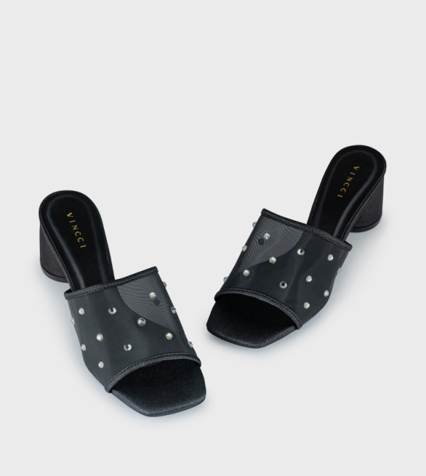 VINCCI Heels - Black Heels