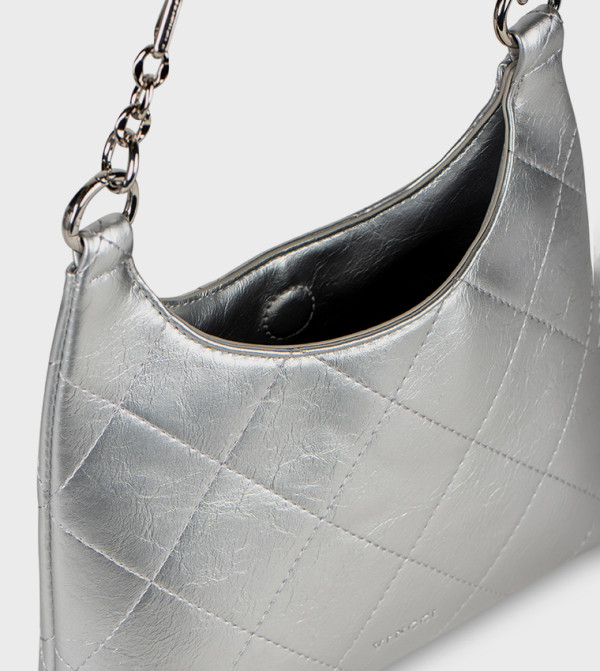 VINCCI  Shoulder Bags - Silver Shoulder bags