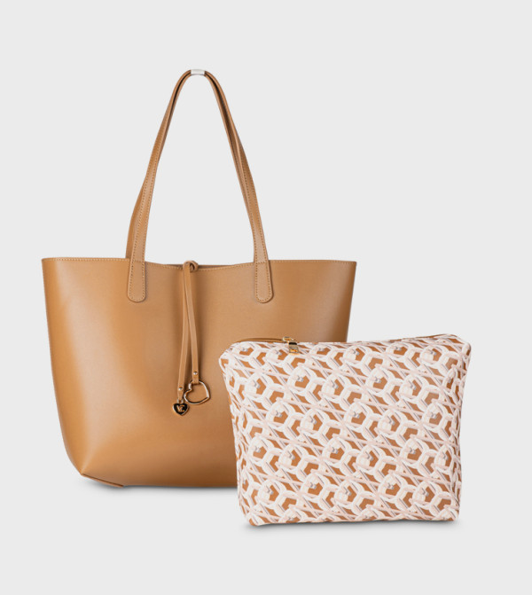 VINCCI  Bags - Brown Tote Bags