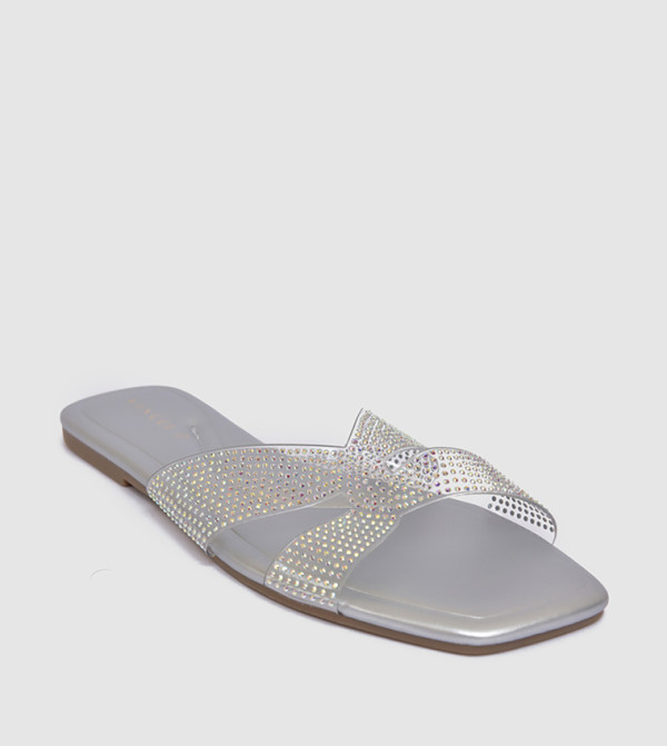 VINCCI VINCCI - Silver Flat Sandals