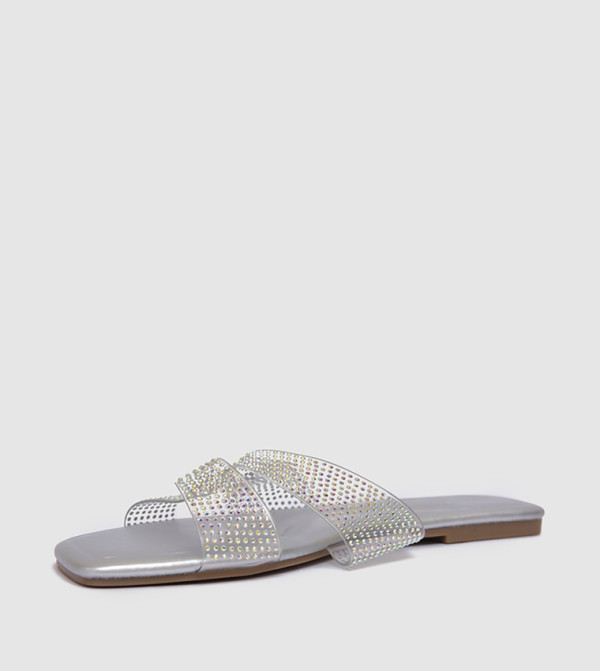 VINCCI VINCCI - Silver Flat Sandals