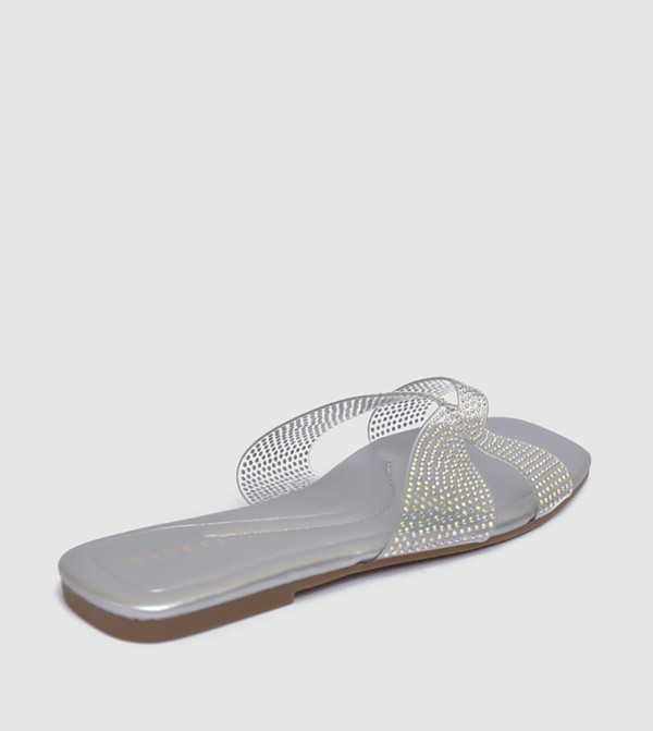 VINCCI VINCCI - Silver Flat Sandals