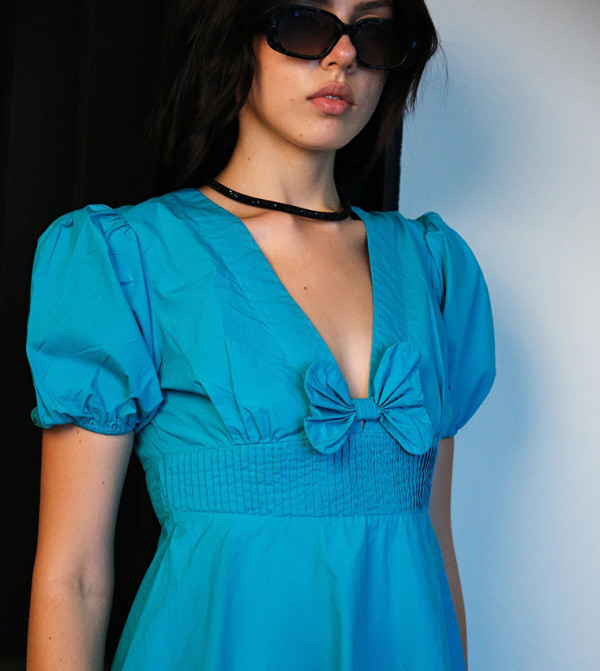 Virgio  heatwave-ready-w - Blue Casual Dresses