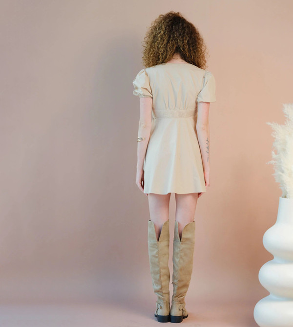 Virgio  heatwave-ready-w - Beige Casual Dresses