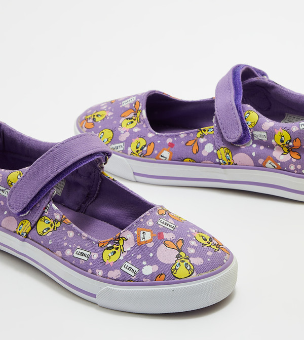 Warner Bros  warner bros - Purple Casual Slip-On's