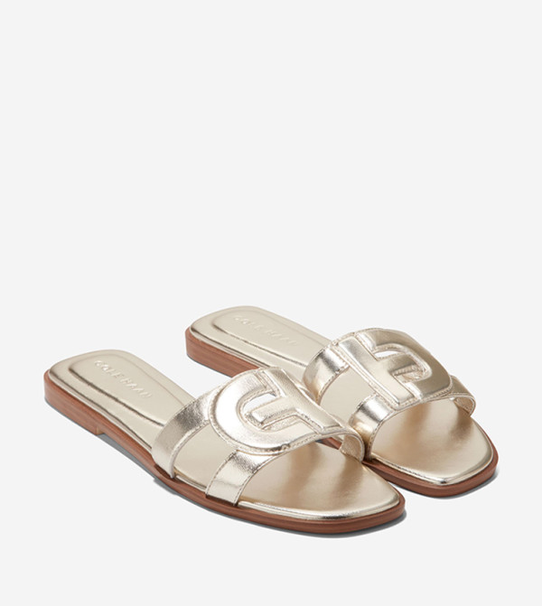 Cole Haan Cole Haan - Gold Flat Sandals
