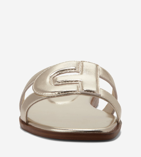 Cole Haan Cole Haan - Gold Flat Sandals