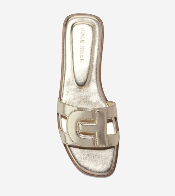 Cole Haan Cole Haan - Gold Flat Sandals