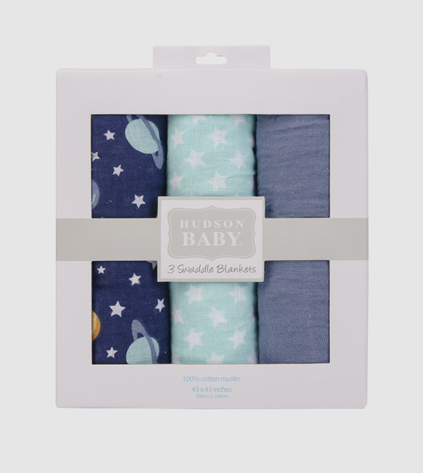 Hudson Baby Hudson Baby - Multi Blankets, Quilts & Wraps