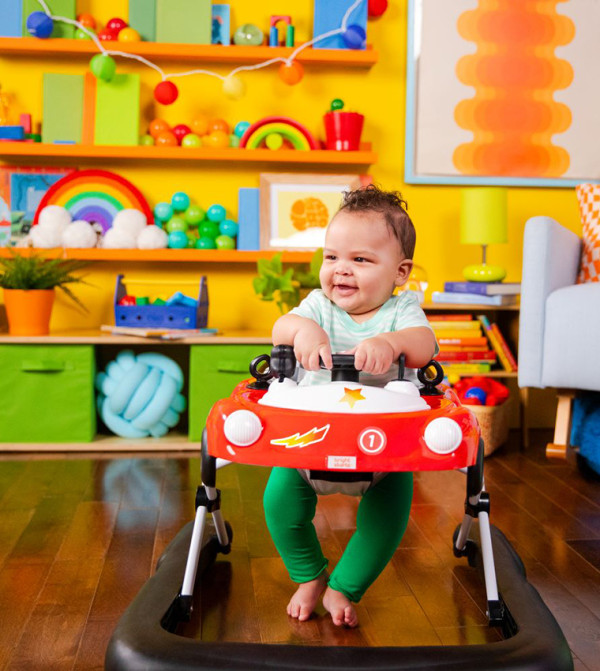 BRIGHT STARTS  Baby Walkers - Red Baby Walkers