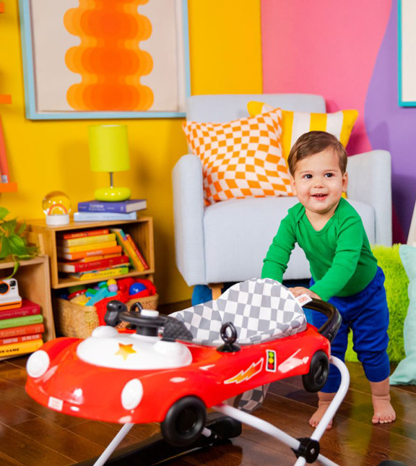 BRIGHT STARTS  Baby Walkers - Red Baby Walkers