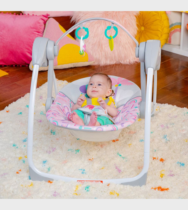 BRIGHT STARTS BRIGHT STARTS - Pink Baby Carriers & Swings